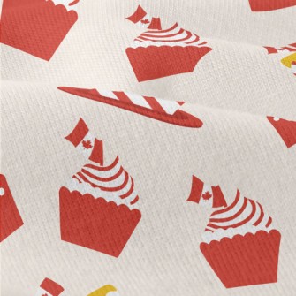 Canadian Flag Dessert Modern Jersey