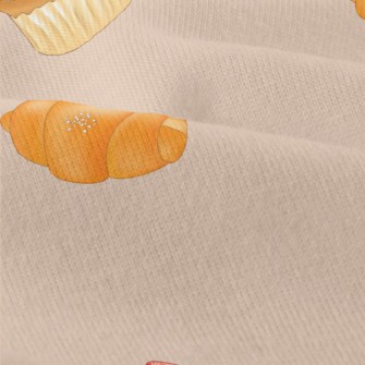 Fresh Bread And Strawberry Cup Modern Jersey