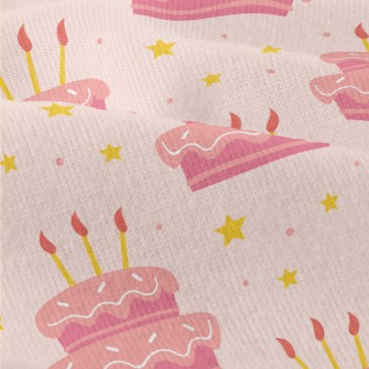 Pink Fantasy Birthday Cake Wit Modern Jersey