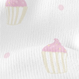 Pink Butter Cake With Star Sug Stretch Jersey