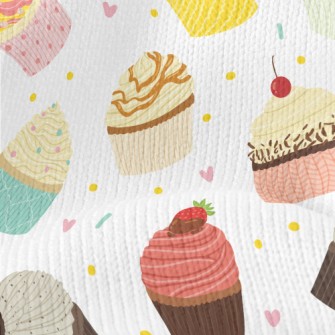 Various Colorful Cakes With Di Stretch Jersey