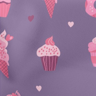 Various Desserts From The Love Lightweight Cotton Poplin