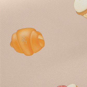 Fresh Bread And Strawberry Cup Midweight Cotton Poplin