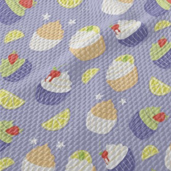 Various Colors Dream Cup Cake Birdseye Piqué