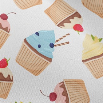 Various Flavor Cup Cakes Chiffon