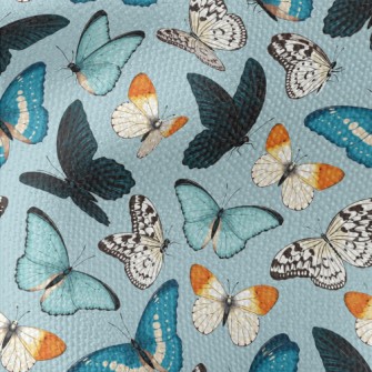 Different Colorful Butterflies Waterproof Canvas