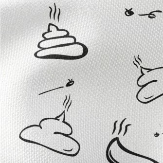 Simple Lines Stinky Shit Waterproof Canvas