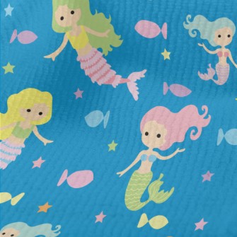 Cartoon Different Mermaids And Terry