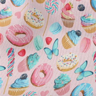 Cute Little Cake Candy Donut Terry