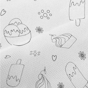 Simple Lines Ice Cream And Flo Performance Linen
