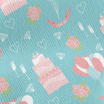 Wedding Pink Cake Balloons Ros Standard Corduroy