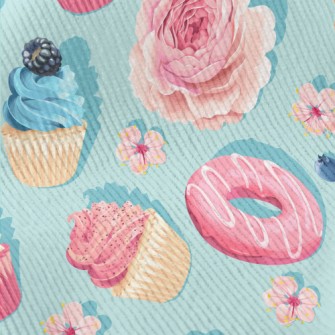 Realistic Beautiful Cake And F Standard Corduroy