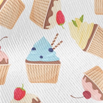 Various Flavor Cup Cakes Standard Corduroy