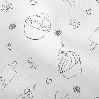 Simple Lines Ice Cream And Flo Dobby