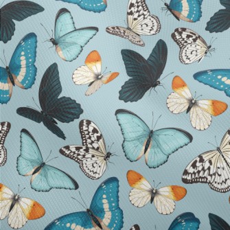 Different Colorful Butterflies Dobby