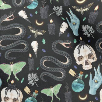 Wicked Magic And Witchcraft Pa Micro Fleece