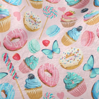 Cute Little Cake Candy Donut Minky