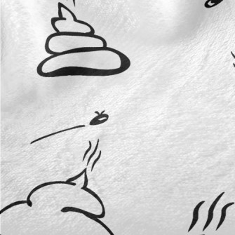 Simple Lines Stinky Shit Minky