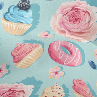 Realistic Beautiful Cake And F Lightweight Performance Linen