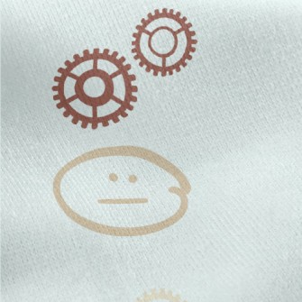 Expressionless Ellipse And Gea Jersey Backed Fleece