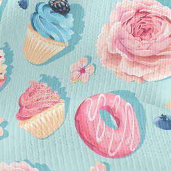 Realistic Beautiful Cake And F Stretch Jersey