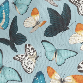 Different Colorful Butterflies Stretch Jersey