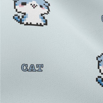 Cartoon Pixel Cat Chiffon