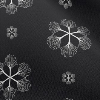 Fine Line Flowers Chiffon