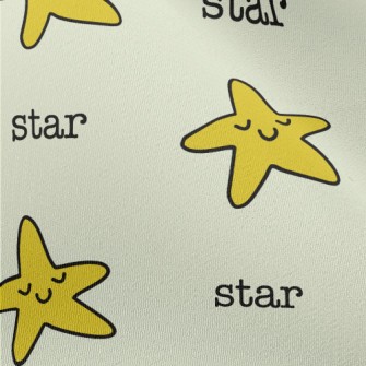 Stars Lying On The Ground With Chiffon