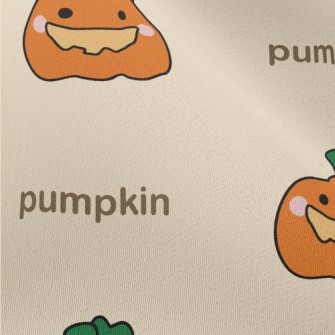 Cute Smiling Pumpkin Chiffon
