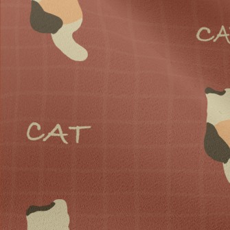Three-color Tabby Cat Chiffon