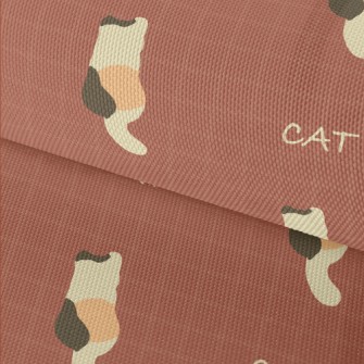 Three-color Tabby Cat Waterproof Oxford