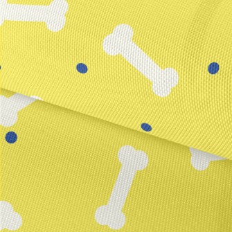 Simple Color Block Dog Bones Waterproof Oxford