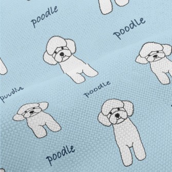 Fluffy Poodle Performance Linen