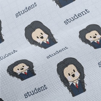 Graffiti Student Girl Performance Linen