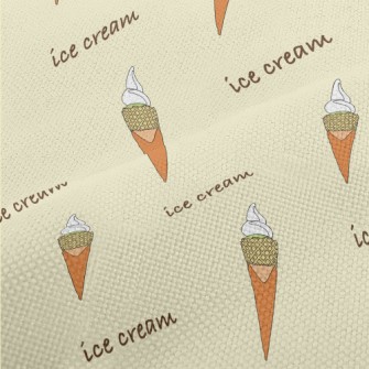 Sweet Flavor Ice Cream Performance Linen