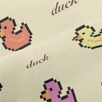 Pixel Colored Duck Performance Linen