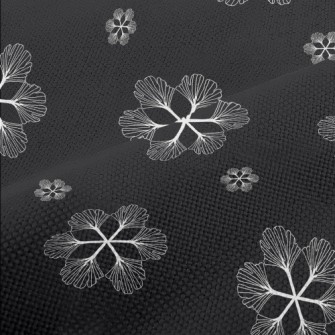 Fine Line Flowers Performance Linen