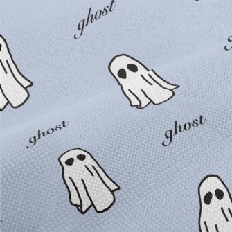 White Cute Ghost Performance Linen