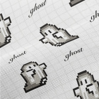 Pixel Cute Ghost Performance Linen