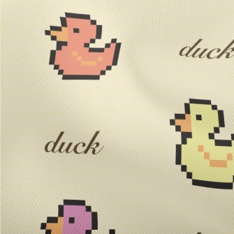 Pixel Colored Duck Dobby