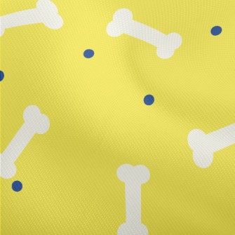 Simple Color Block Dog Bones Dobby