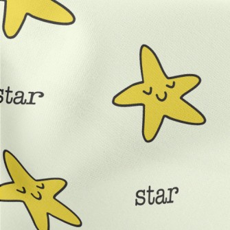 Stars Lying On The Ground With Stretch Ponte