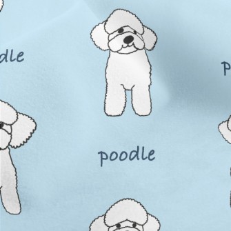 Fluffy Poodle Micro Fleece