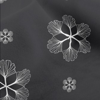 Fine Line Flowers Micro Fleece