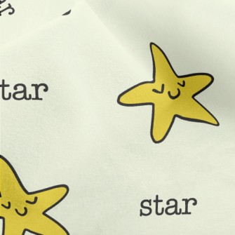 Stars Lying On The Ground With Micro Fleece