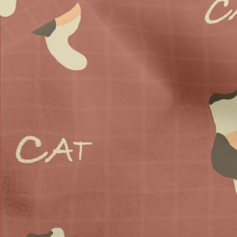 Three-color Tabby Cat Micro Fleece