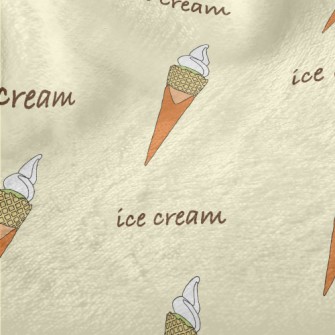Sweet Flavor Ice Cream Minky