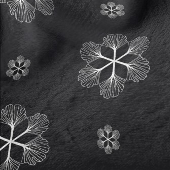 Fine Line Flowers Minky