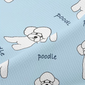 Fluffy Poodle Piqué
